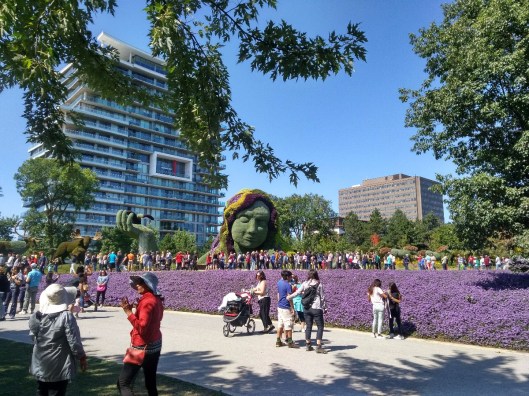 Mother Earth plant sculpture